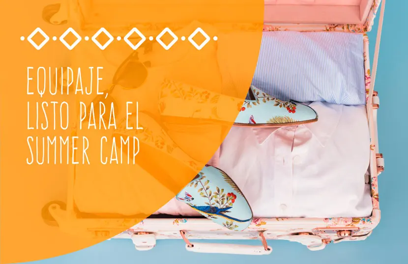 6 tips para saber qué llevar en la maleta para un summer camp