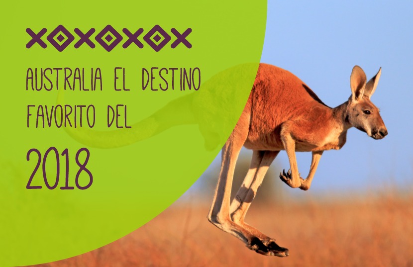 Australia el destino favorito del 2018