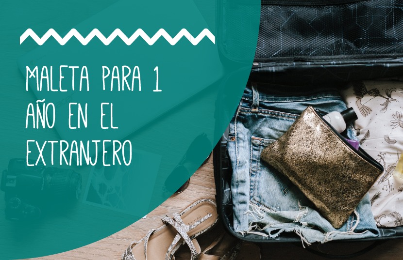 ¿Cómo organizar tu maleta para un año en el extranjero?